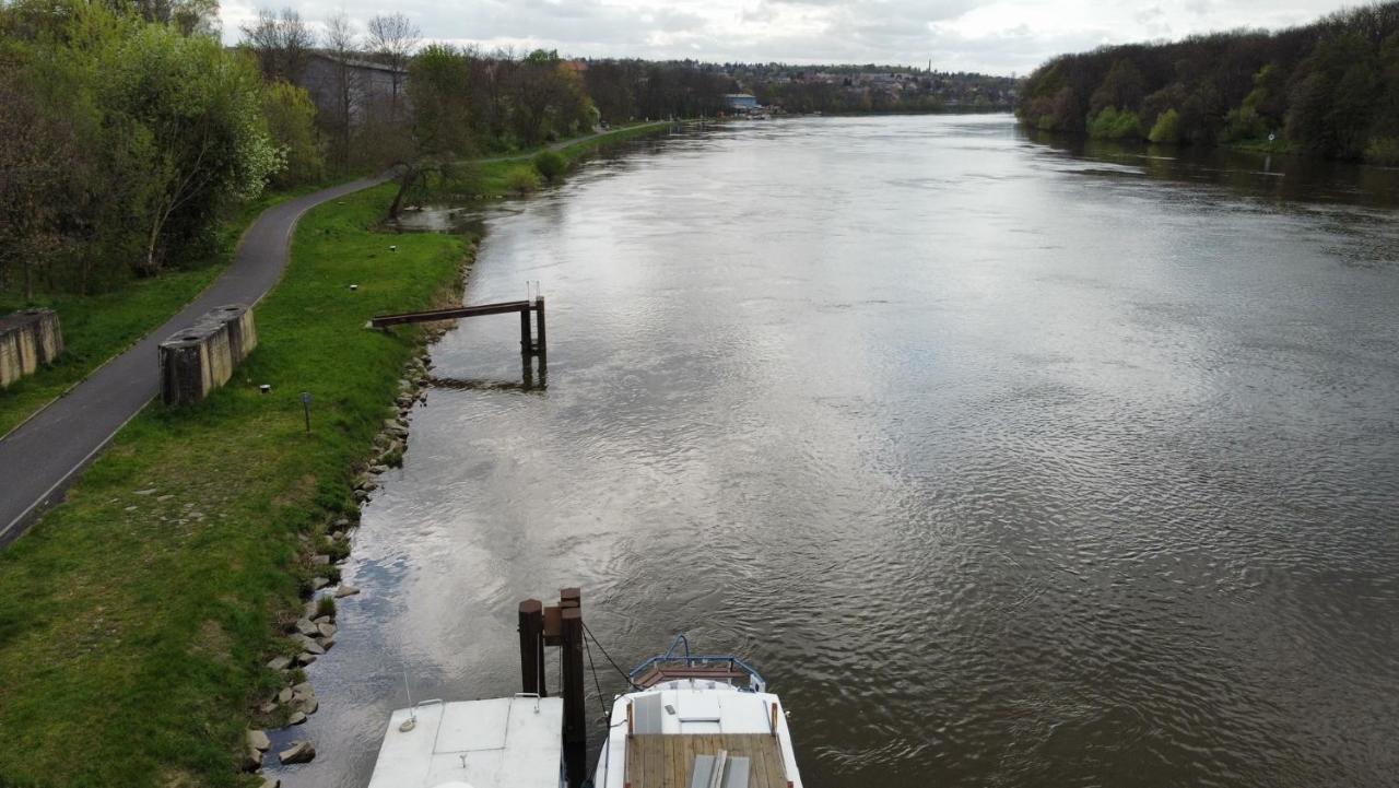 Zouw Hausboat Zakotven -Pouze Ubytovani Roudnice nad Labem Exterior foto